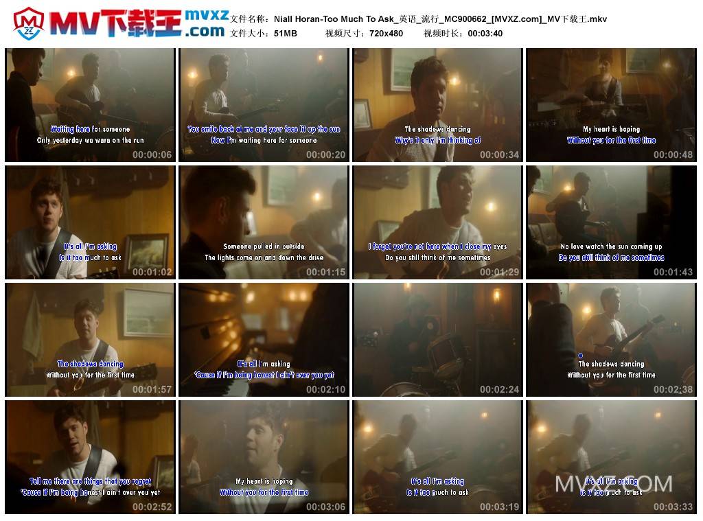 Niall Horan-Too Much To Ask_英语_流行_MC900662